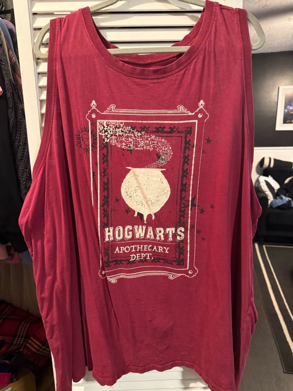 torrid Burgundy Hogwarts Apothecary Tank Top